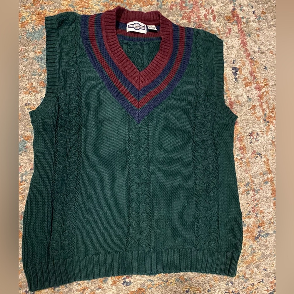Vintage, Men’s, Gulf Traders, Sweater Vest